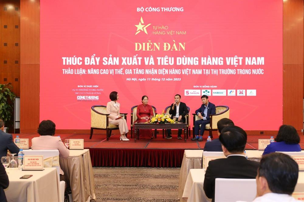 Diễn đàn “Thúc đẩy sản xuất và tiêu dùng hàng Việt Nam”